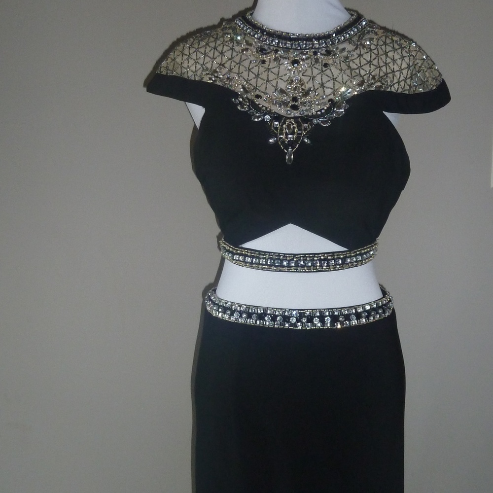 Rachel Allan Women's Dress Prom Two Piece Formal 4